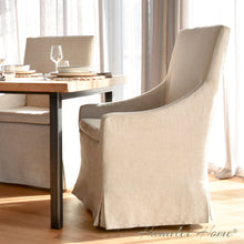 Load image into Gallery viewer, Romeo Dining Chair in Belgium Linen Fabric
